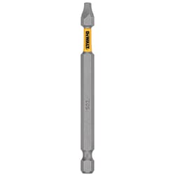 DeWalt Max Fit Square #2 X 3.5 in. L Screwdriver Bit Steel 1 pk