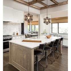 Westinghouse Geometric Barnwood Brown 1 lights Pendant Light