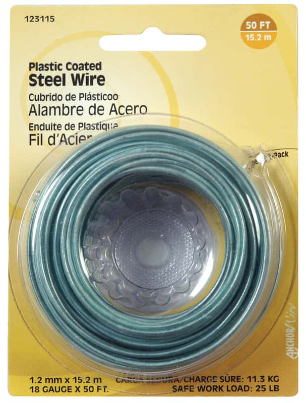 Hillman 50 ft. L Plastic 18 Ga. Wire - Ace Hardware