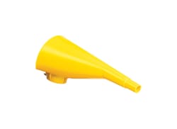 Eagle Yellow 10 in. H Polyethylene Funnel