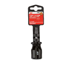 Ace 1/4 in. X 1-1/2 in. L Slotted Screwdriver 1 pc