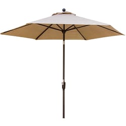 Cambridge Concord 11 ft. Tiltable Tan Market Umbrella
