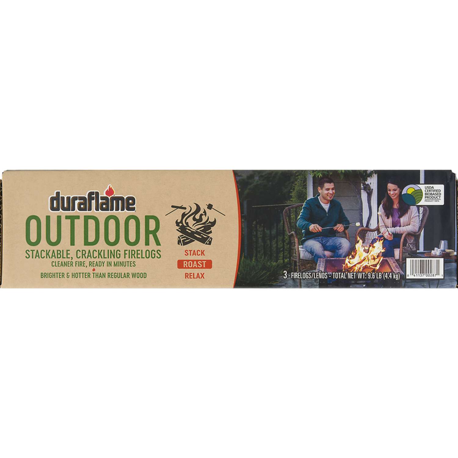 Duraflame Outdoor Firelogs 3 pk - Ace Hardware