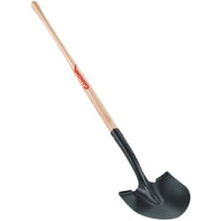 Corona 58.5 in. Steel Round Shovel Wood Handle