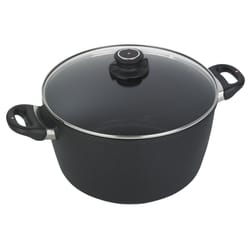 Swiss Diamond Cast Aluminum Stock Pot 11 in. 8.5 qt Black