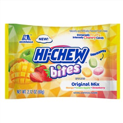 Hi-Chew Bites Green Apple/Mango/Strawberry Chewy Candy 2.12 oz