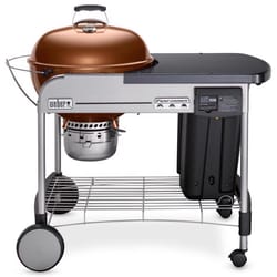 Weber 22 in. Performer Deluxe Charcoal Grill Copper