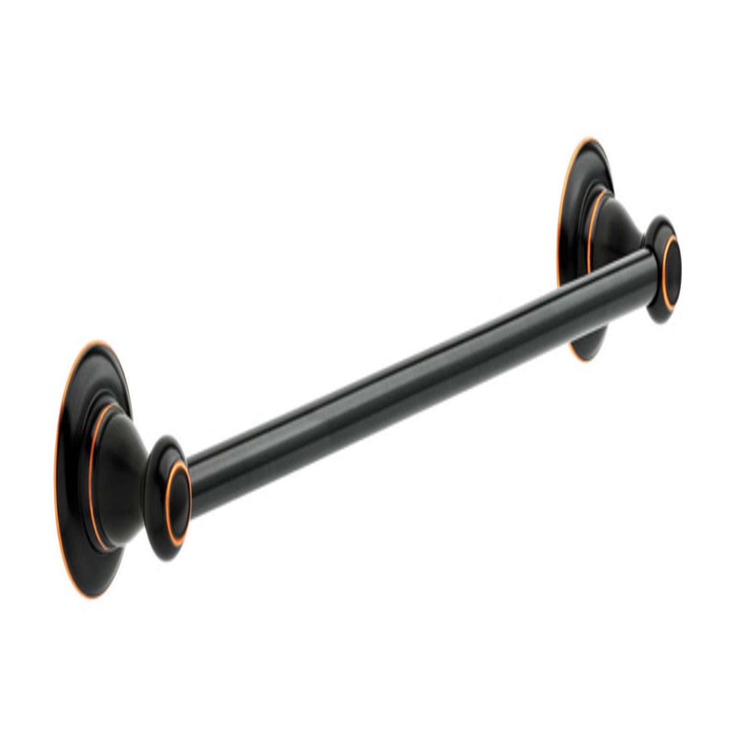 Delta Porter Oil Rubbed Bronze Towel Bar 18 in. L Die Cast Zinc Ace Hardware