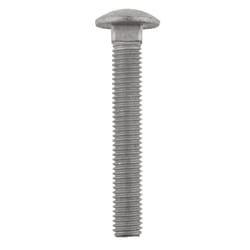 HILLMAN 1/2 in. X 3-1/2 in. L Hot Dipped Galvanized Steel Carriage Bolt 25 pk