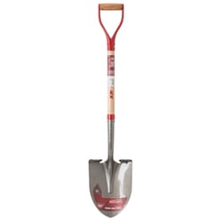 Ace 41.5 in. Steel Round Digging Shovel Wood Handle