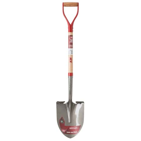 Ace 46.5 in. Plastic Scoop General Purpose Shovel Wood Handle - Ace Hardware