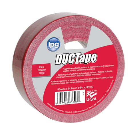Ace 1.88 in. W X 60 yd L Red Solid Duct Tape - Ace Hardware