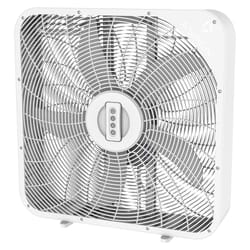 Aspen 21.2 in. H 3 speed Box Fan Remote Control