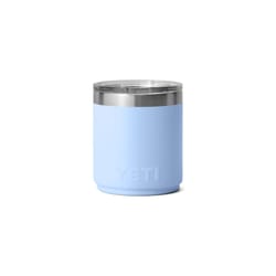 YETI Rambler 10 oz Big Sky Blue BPA Free Lowball 2.0 Tumbler with MagSlider Lid