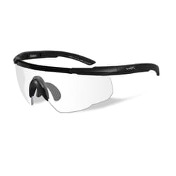 Wiley X Anti-Fog Saber Advanced Safety Sunglasses Clear Lens Black Frame 1 pc