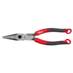 Milwaukee 8.46 in. Forged Steel Long Nose Pliers