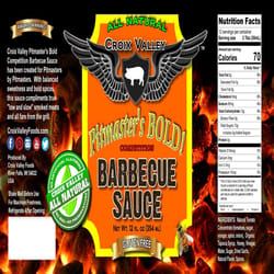 Croix Valley Foods PItmaster's Bold Competition BBQ Sauce 12 oz