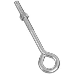 National Hardware 1/2 in. X 8 in. L Zinc-Plated Steel Eyebolt Nut Included