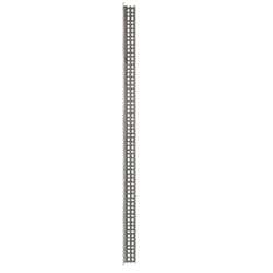 SteelWorks 2-1/4 in. W X 48 in. L Steel Slotted Angle