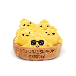 What Do You Meme Emotional Support Chickies Plush Toy Yellow 6 pc