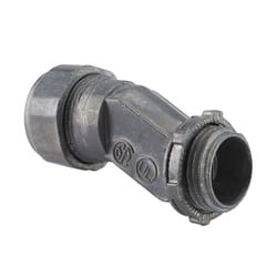 Halex 1/2 in. D Zinc Offset Compression Connector For EMT 1 pk