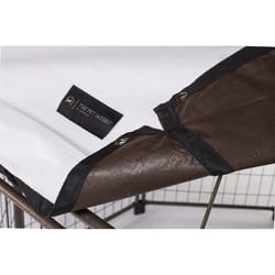 Pet Gazebo Polyethylene Kennel Cover 36 in. W X 36 in. D