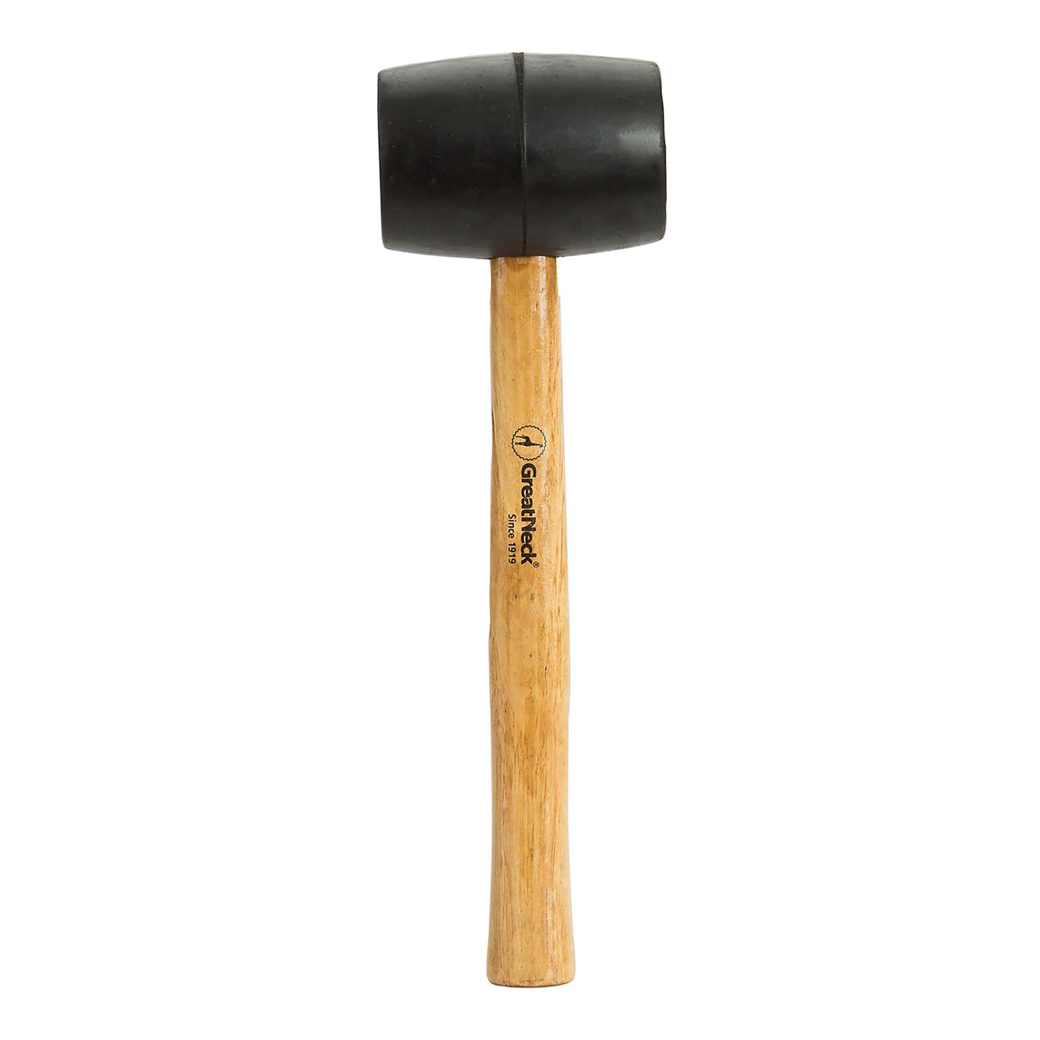 Great Neck 16 oz Mallet Rubber Head Hickory Handle Ace Hardware