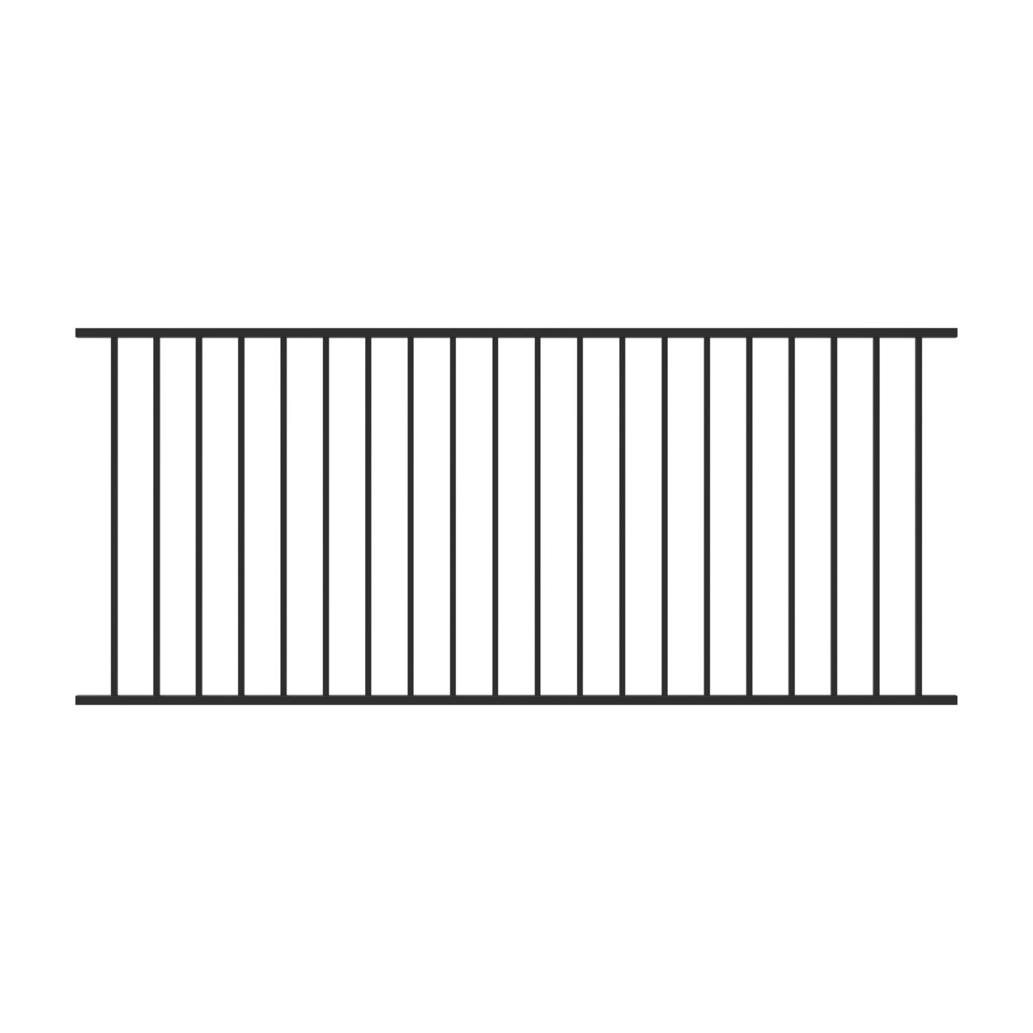 Fe26 Steel Traditional Level Panel 34 in. H X 1 in. W X 96 in. L Steel ...