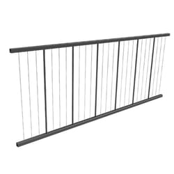 Fortress Building Products Al13 Home 32.5 in. H X 2 in. W X 72 in. L Aluminum Cable Railing