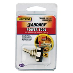 Jandorf 15 amps Single Pole Toggle Power Tool Switch Silver 1 pk