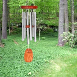 Woodstock Chimes Bronze Aluminum/Wood 40 in. Wind Chime