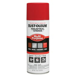 Rust-Oleum Industrial Choice OSHA Safety Red Field Marking Paint 12 oz