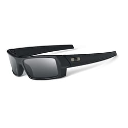 Oakley Gascan Unisex Matte Black Frame Gray Lens Sunglasses