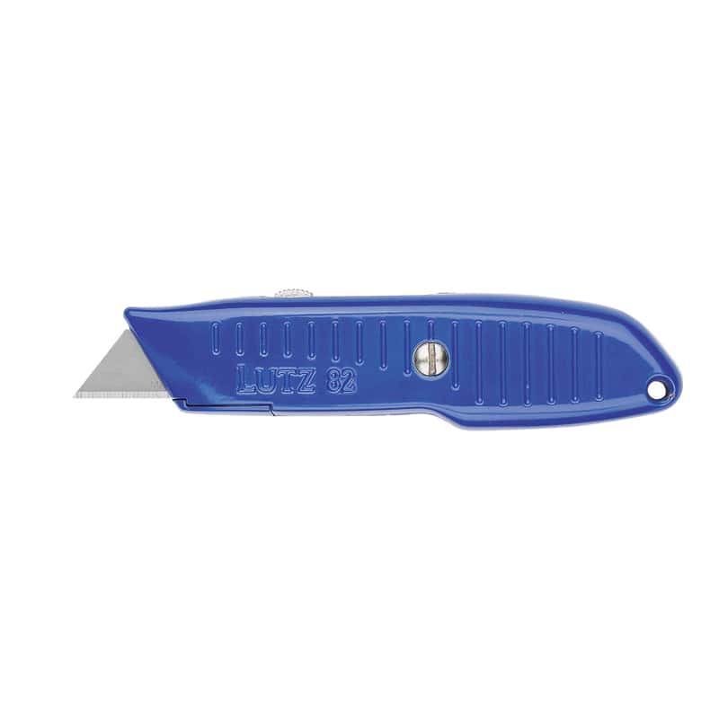 Lutz 6 in. Retractable Utility Knife Blue Ace Hardware