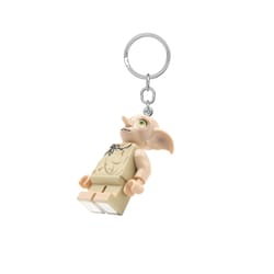 LEGO Harry Potter Plastic Brown/Tan Dobby Keychain w/LED Light