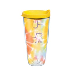 Tervis 24 oz Puppie Love Tie Dye Multicolored BPA Free Tumbler with Lid