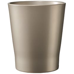 SK 5.9 in. H X 5.5 in. D Clay Merina Orchid Pot Beige