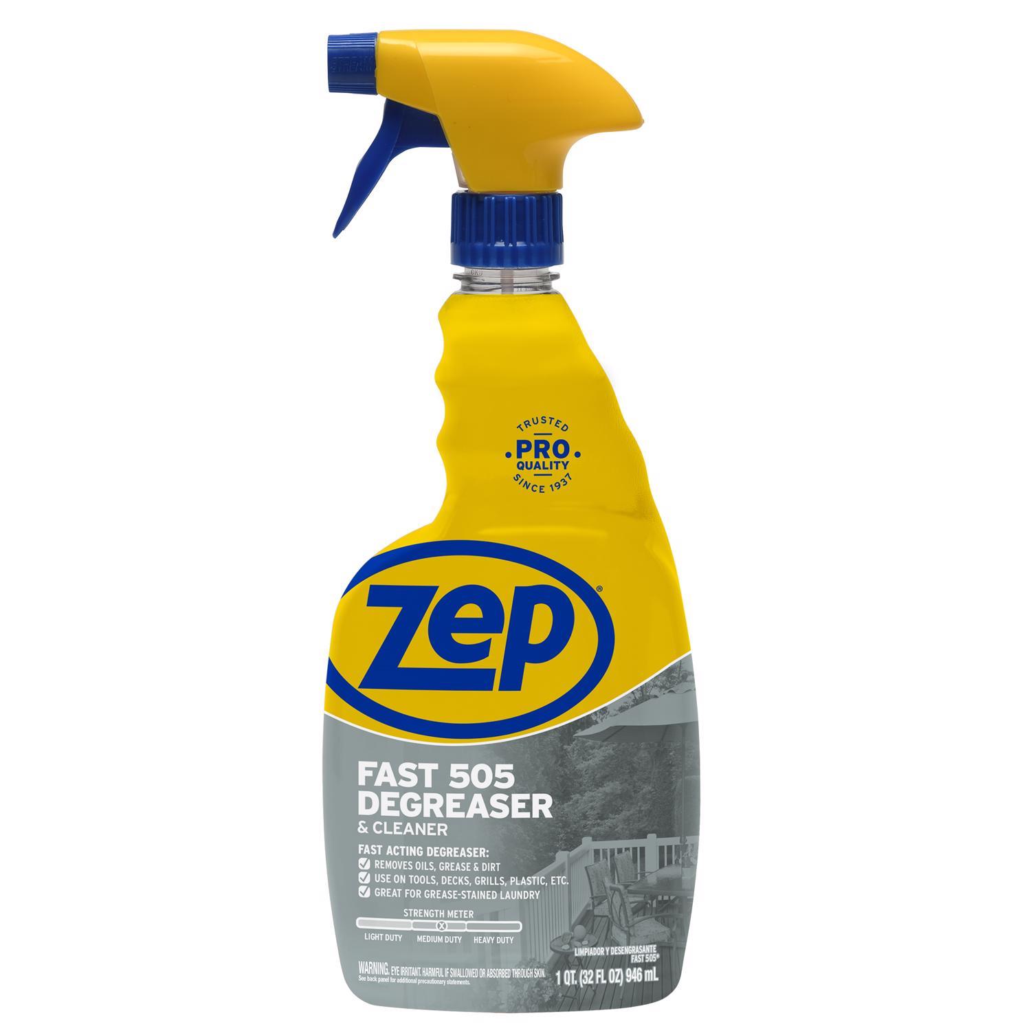 zep fast 505 lemon scent cleaner and degreaser 32 oz liquid