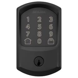 Schlage Encode Matte Black Metal Wifi Deadbolt