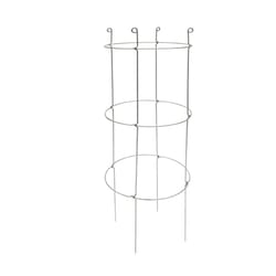 Glamos Wire 42 in. H X 14 in. W X 14 in. D Silver Steel Plant Support