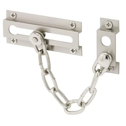 Prime-Line Defender Security Satin Nickel Brass Chain Door Guard