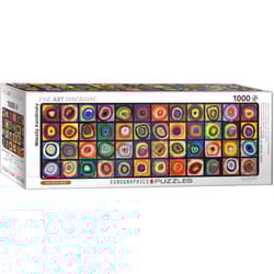 Eurographics Color Study of Squares Jigsaw Puzzles Multicolored 1000 pc