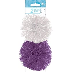 Paper Images Izzy Ob Assorted Pearl/Purple Firework Bows