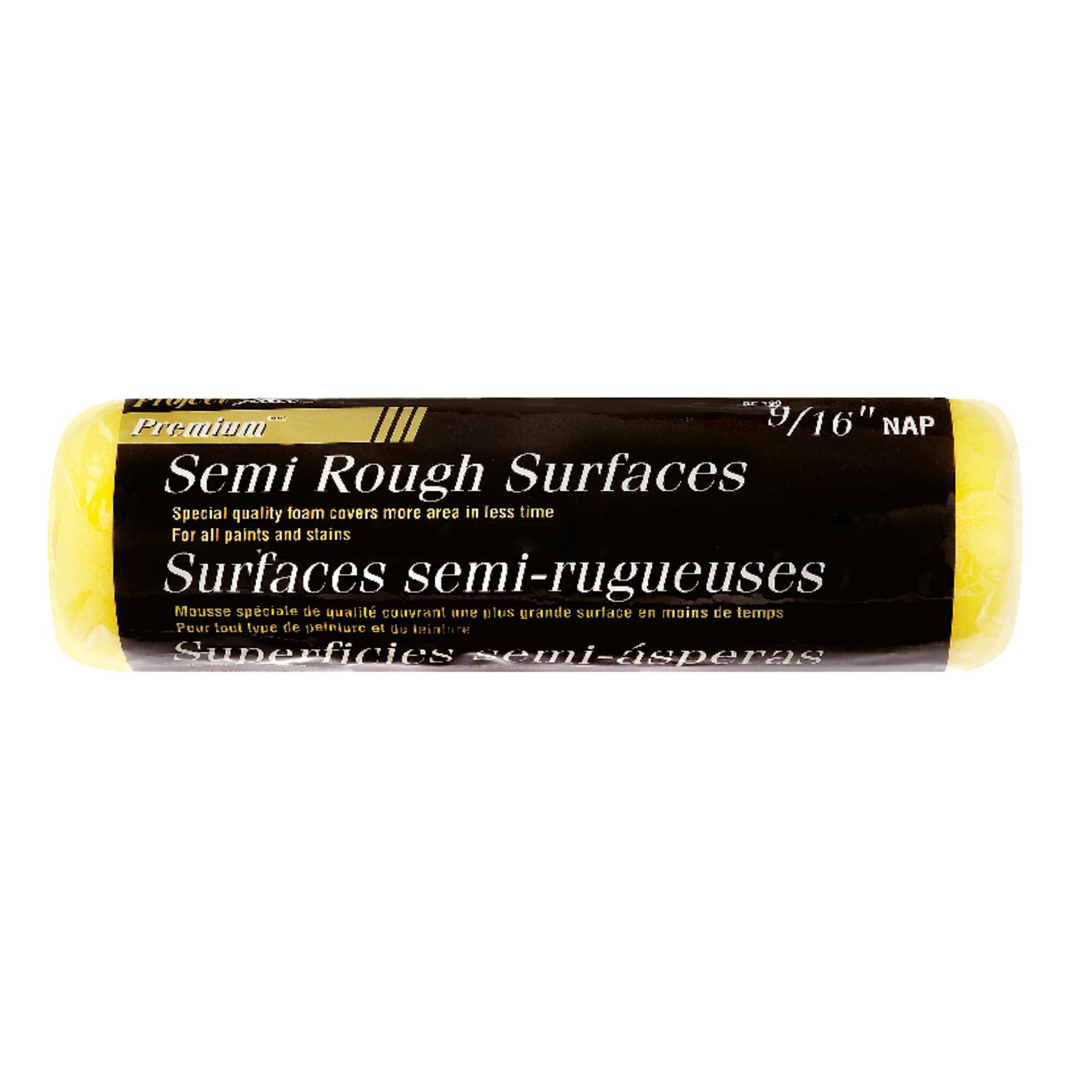 Linzer Premium Foam 9 in. W X 9/16 in. Regular Paint Roller Cover 1 pk
