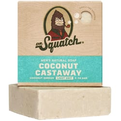 Dr. Squatch Coconut Castaway Scent Soap Bar 5 oz 1 pk