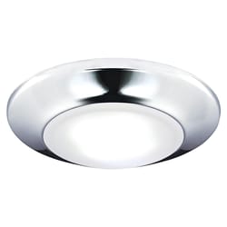 Westinghouse Chrome Metallic 3.9 in. W Steel LED Canless Recessed Downlight