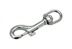 Seachoice Stainless Steel 3 in. L X 3/8 in. W Swivel Eye Bolt Snap 1 pk