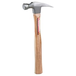 Ace 16 oz Smooth Face Claw Hammer Wood Handle