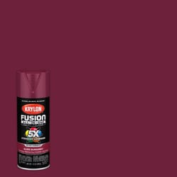 Krylon Fusion All-In-One Gloss Burgundy Paint+Primer Spray Paint 12 oz