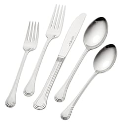 Zwilling J.A Henckels International Astley Silver Stainless Steel Classic Flatware Set 65